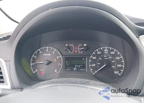 2016 Nissan Sentra S из США, поврежденный, VIN 3N1AB7APXGY298255